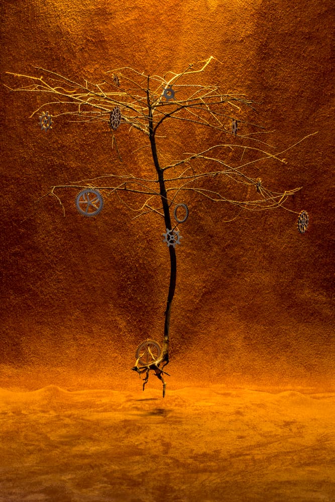 Surreal Mechanical Tree by Brig Barkow — canvas wall art