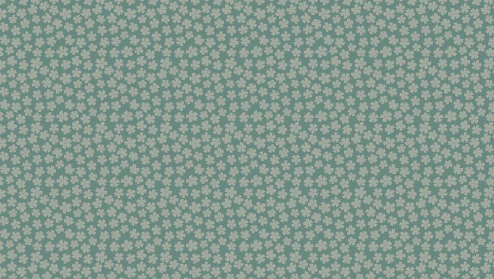 Lucky Green Clovers by Yvonne Gustafsson — canvas wall art