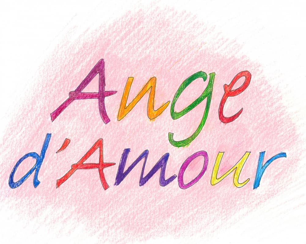 Colorful Angel Of Love by Isabelle Brent — canvas wall art