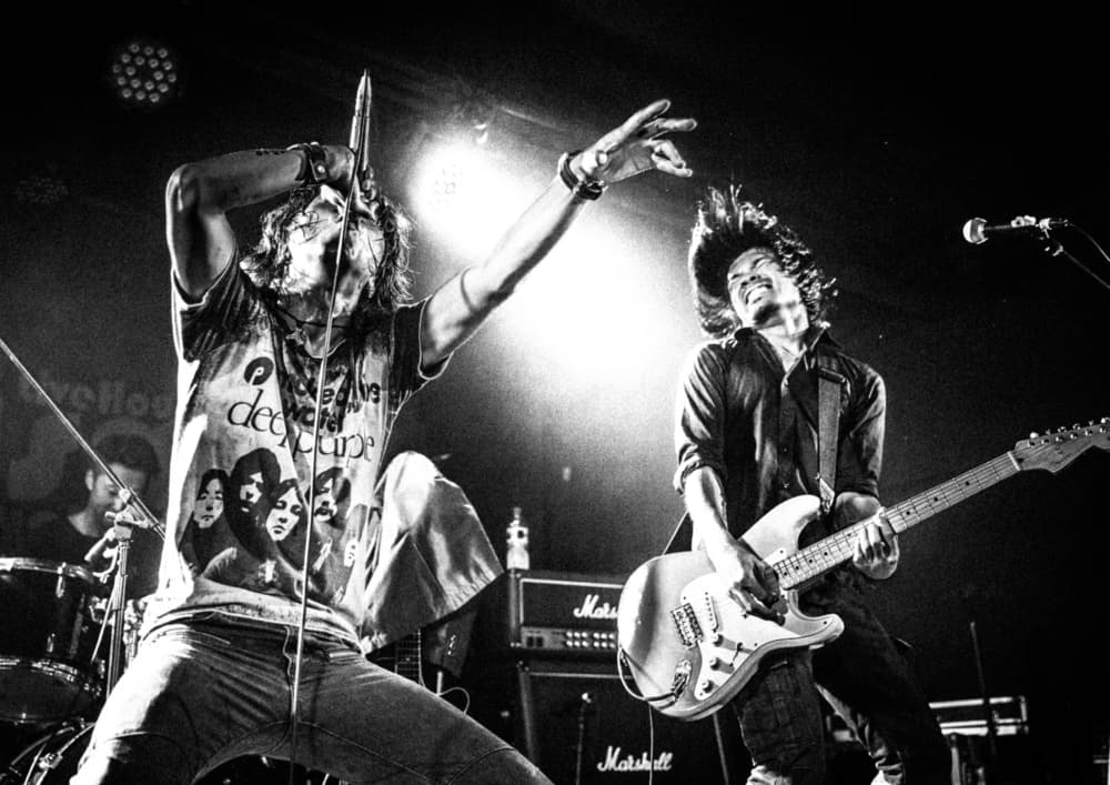 Rock Band Live by TORU MATSUNAGA — canvas wall art
