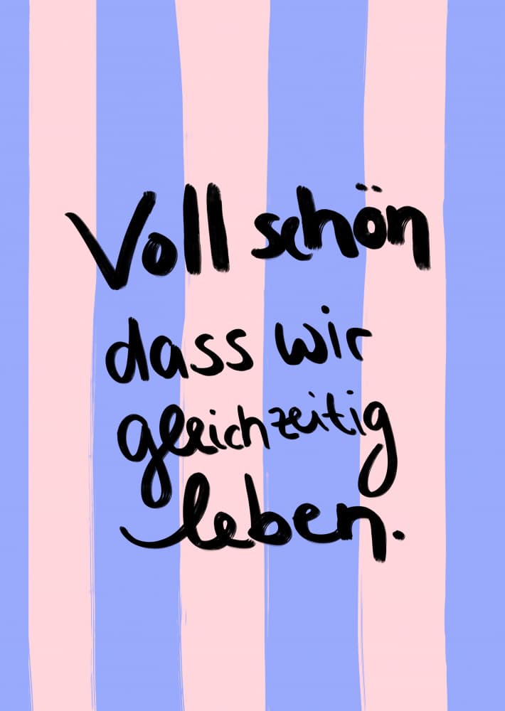 Beautiful German Quote by Ute Arnold — canvas wall art