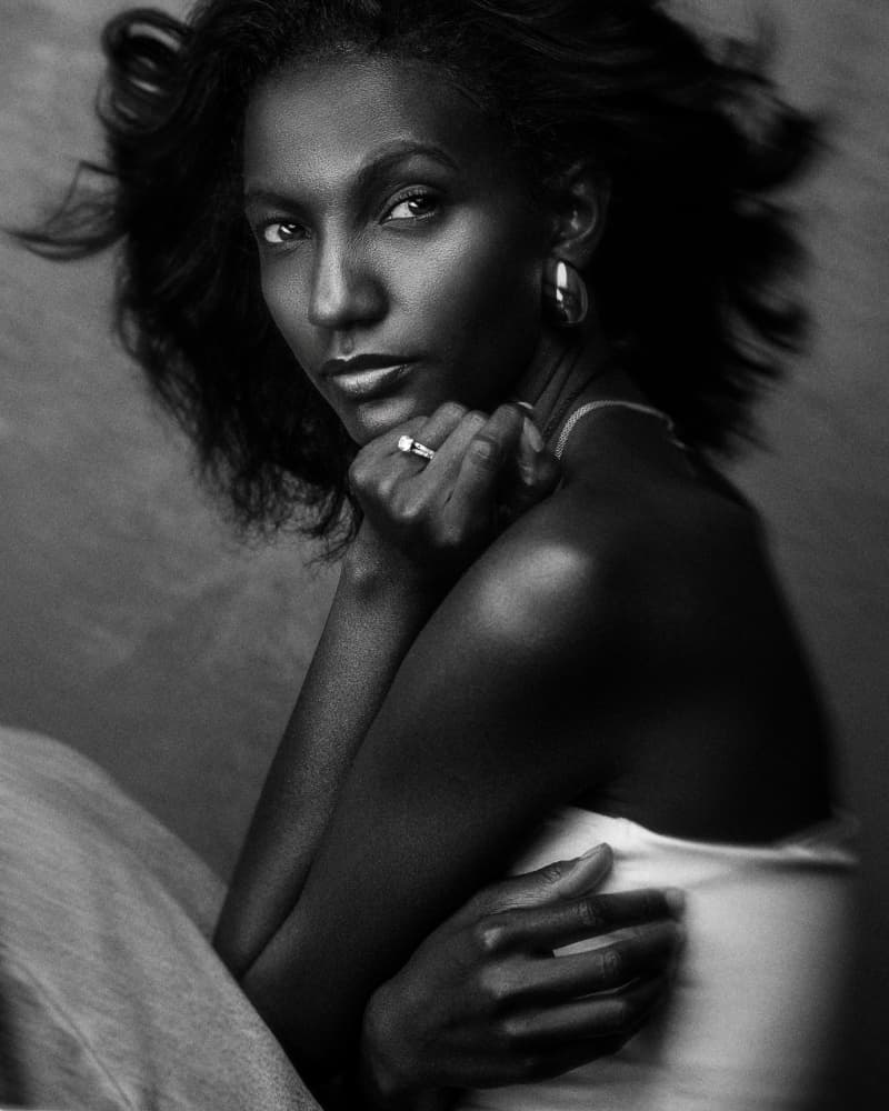 Thoughtful Black Woman by Martin Krystynek MQEP — canvas wall art