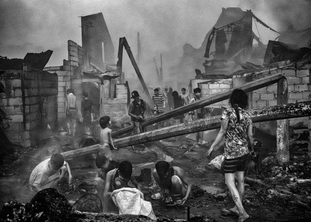 Resilience in Ruins by Shinji Isobe — canvas wall art