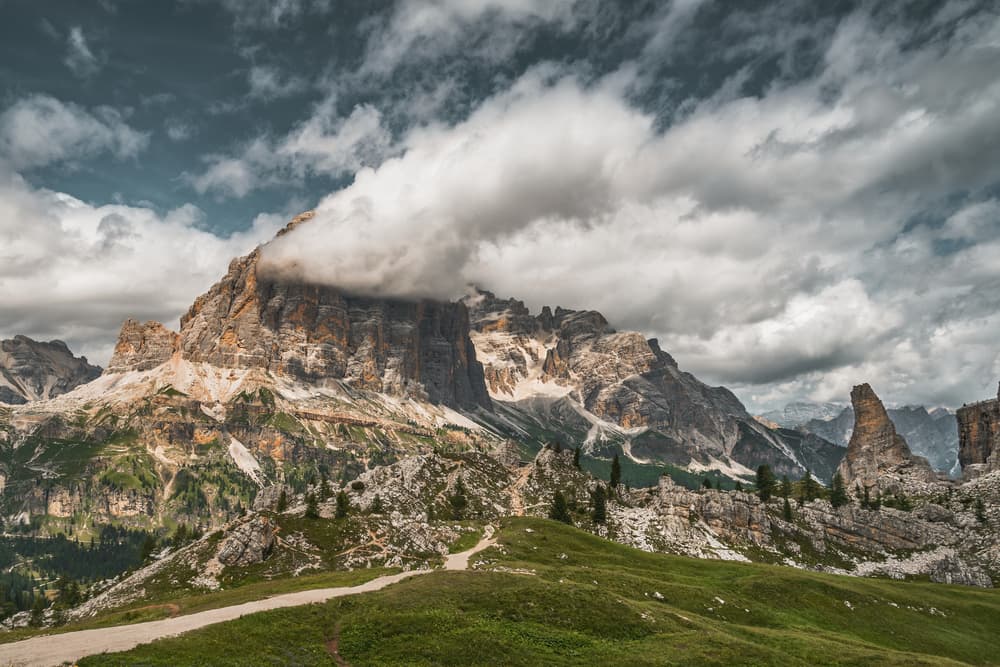 Dramatic Mountain Path by Patrick Aurednik — canvas wall art