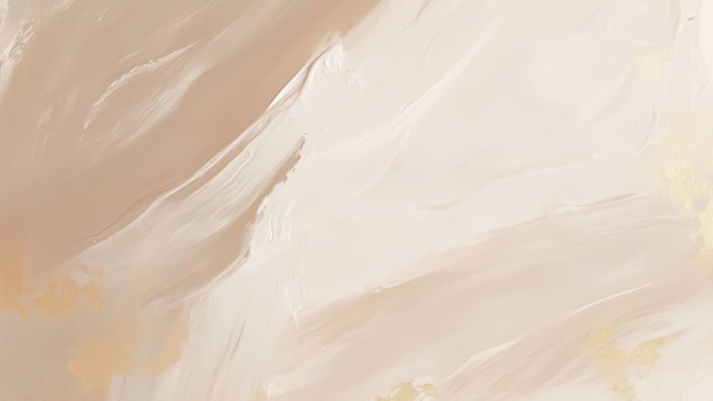 Ivory Cream Stroke Texture by Marika Barsrsind β canvas wall art