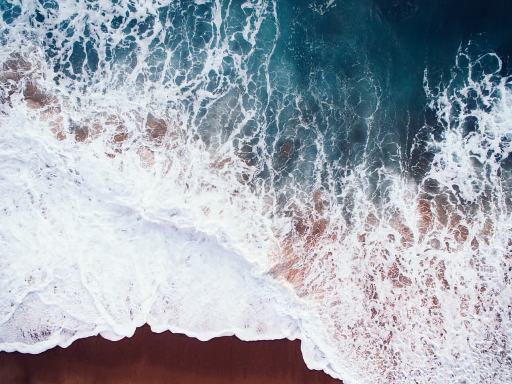 Crashing Ocean Waves by Javier Pardina — canvas wall art
