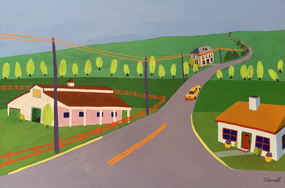 Rural Georgia by Sue Graef — canvas wall art