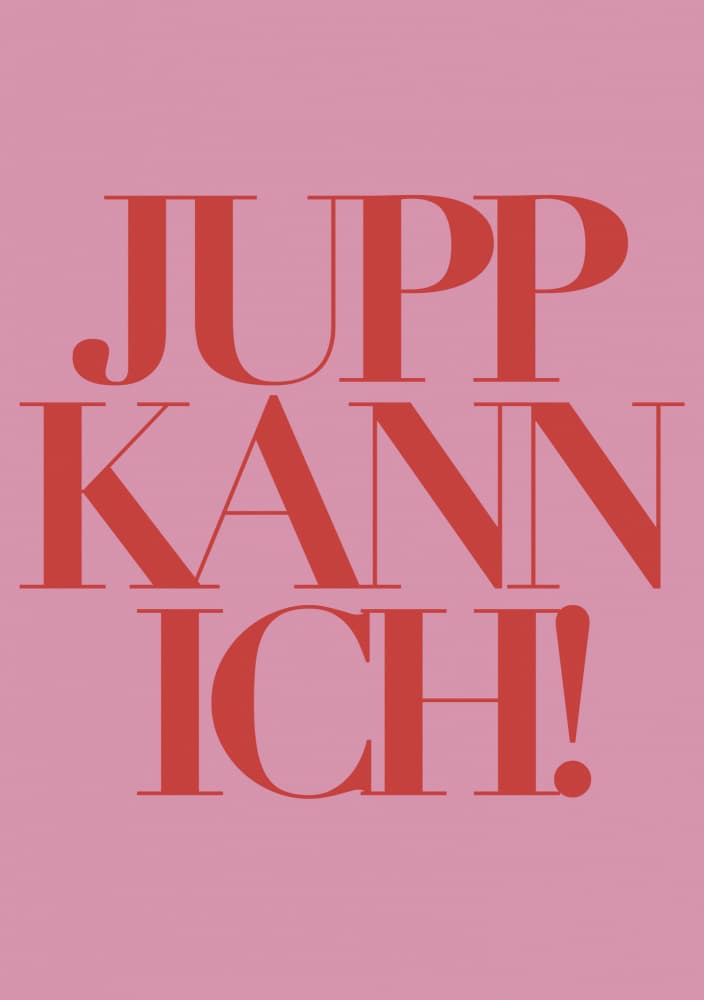 Empowering German Quote by Tine Taler — canvas wall art