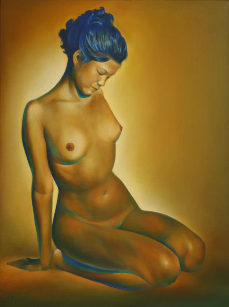 China Girl (2012) by Corné Akkers — canvas wall art