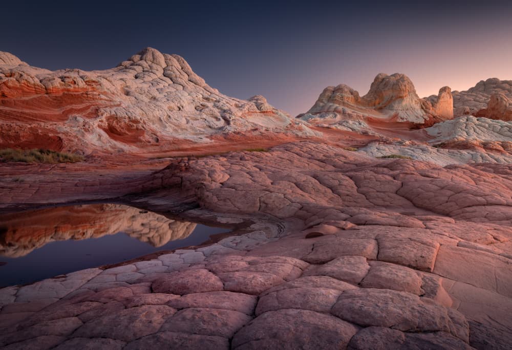 Desert Rock Twilight by Karol Nienartowicz — canvas wall art