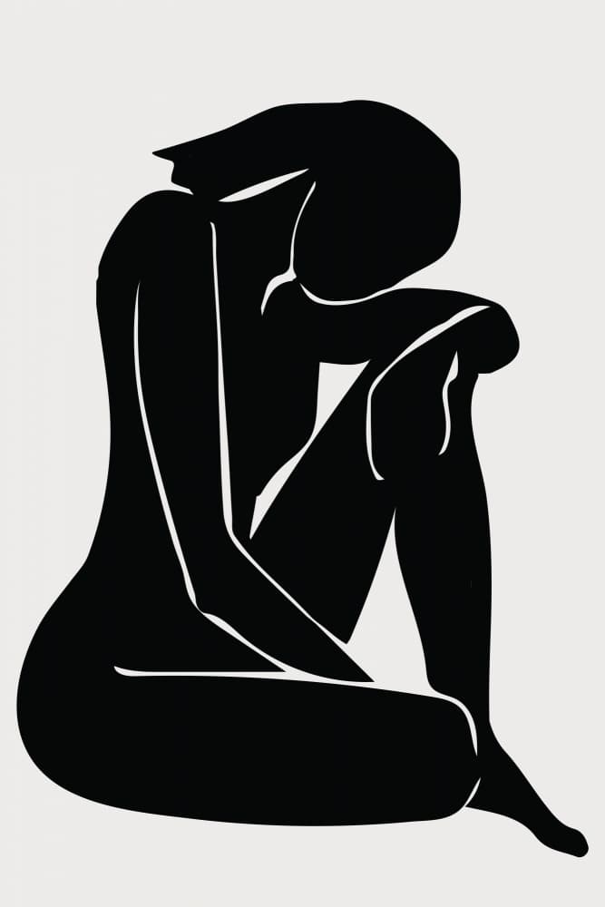 Seated Contemplation by jay stanley — canvas wall art