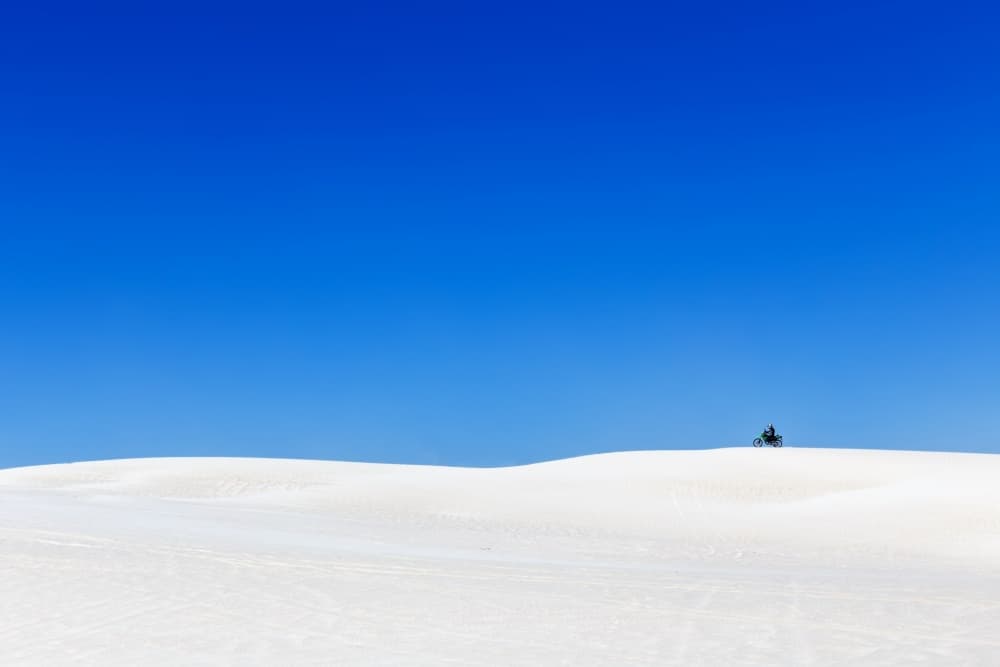 Desert Dune Rider by Gloria Salgado Gispert — canvas wall art