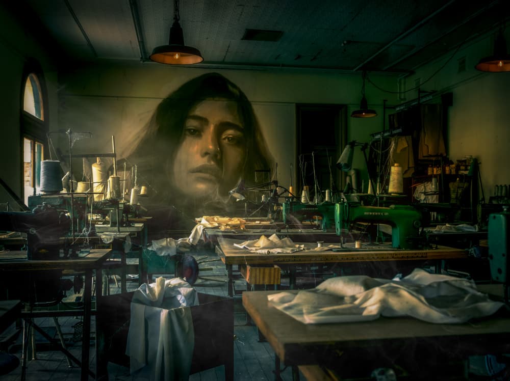 Melancholy Workshop Vision by Frank Ma — canvas wall art