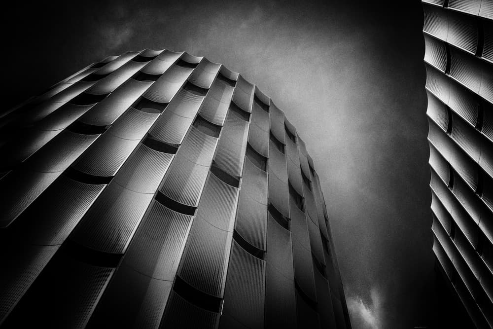 Modern Architectural Curves by Theo Luycx — canvas wall art