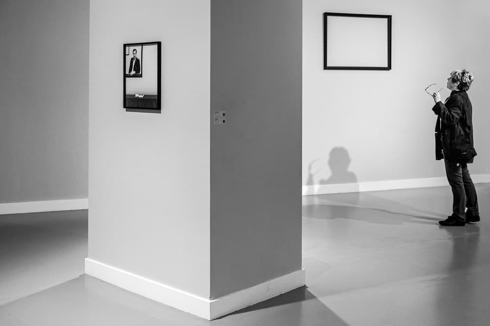 Gallery Contemplation by Lus Joosten — canvas wall art