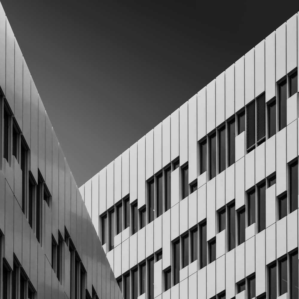 Modern Architectural Angles by Luc Vangindertael (laGrange) — canvas wall art