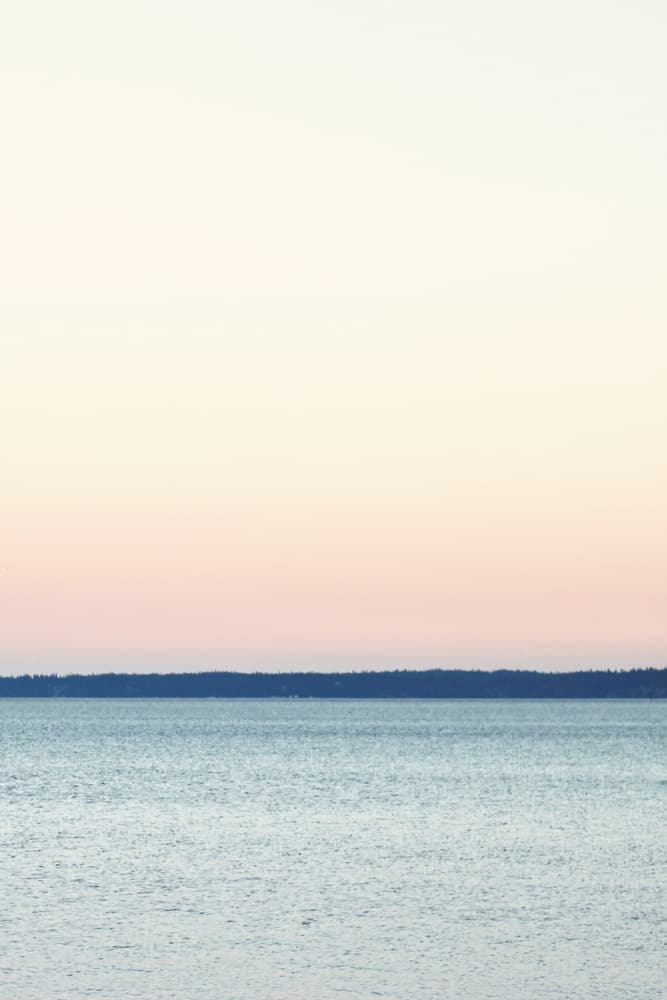 Serene Pastel Horizon by Gemma Bardot — canvas wall art