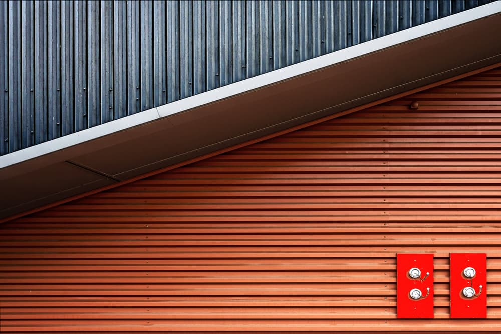 Industrial Lines And Forms by Henk van Maastricht — canvas wall art