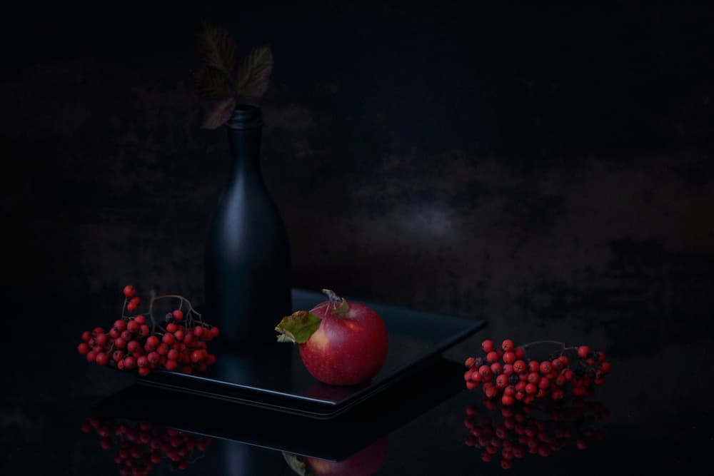 Dark Autumn Still Life by Vladimir Pavlovskyy — canvas wall art