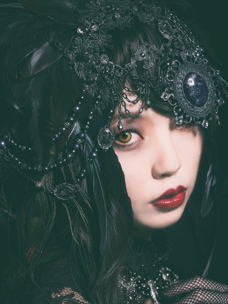 Gothic Beauty Portrait by Daisuke Kiyota — canvas wall art