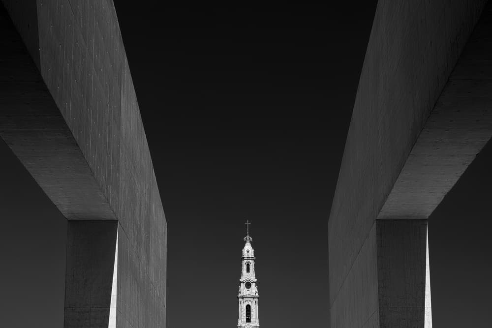 Framed Church Tower by Hans-Wolfgang Hawerkamp — canvas wall art