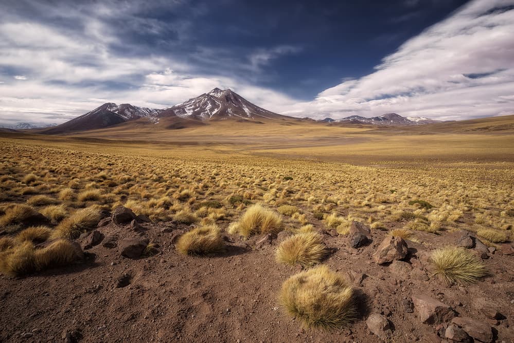 Desert Mountains Landscape by Adhemar Duro — canvas wall art