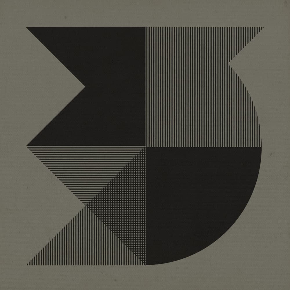Bold Graphic Abstraction by Carlos Perez Del Moro — canvas wall art