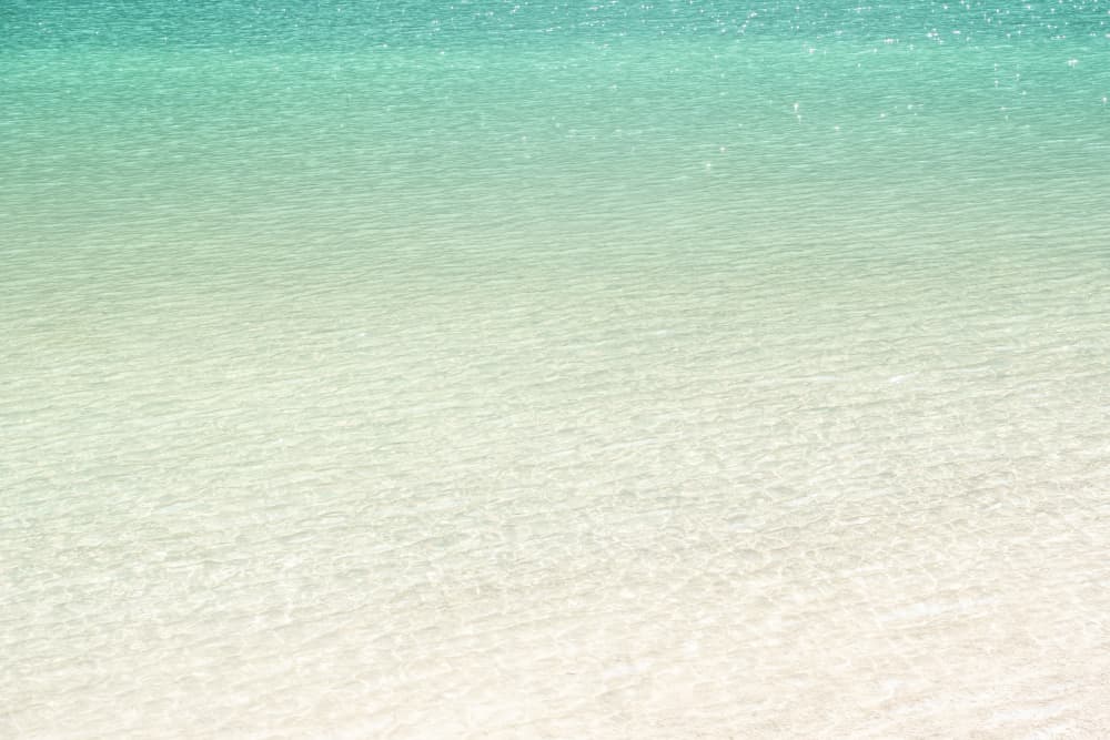 Shallow Turquoise Water by Henrike Schenk — canvas wall art