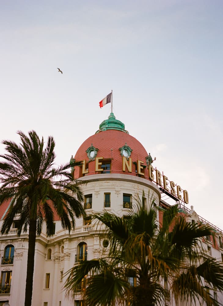 Nice Riviera Hotel by Bethany Young — canvas wall art