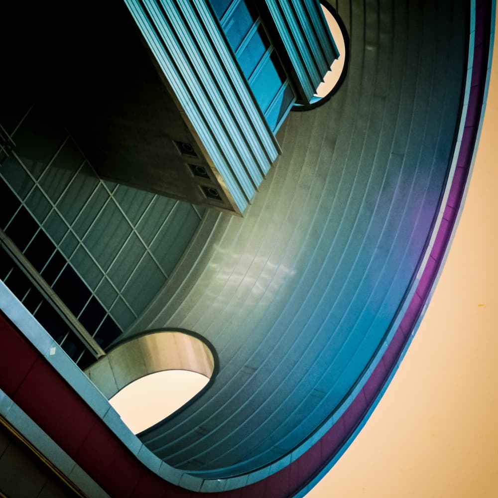 Modern Architectural Curves by Stefan Buder — canvas wall art