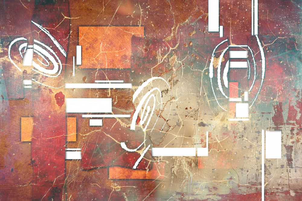 Abstract Urban Geometry by Rafal Kulik — canvas wall art