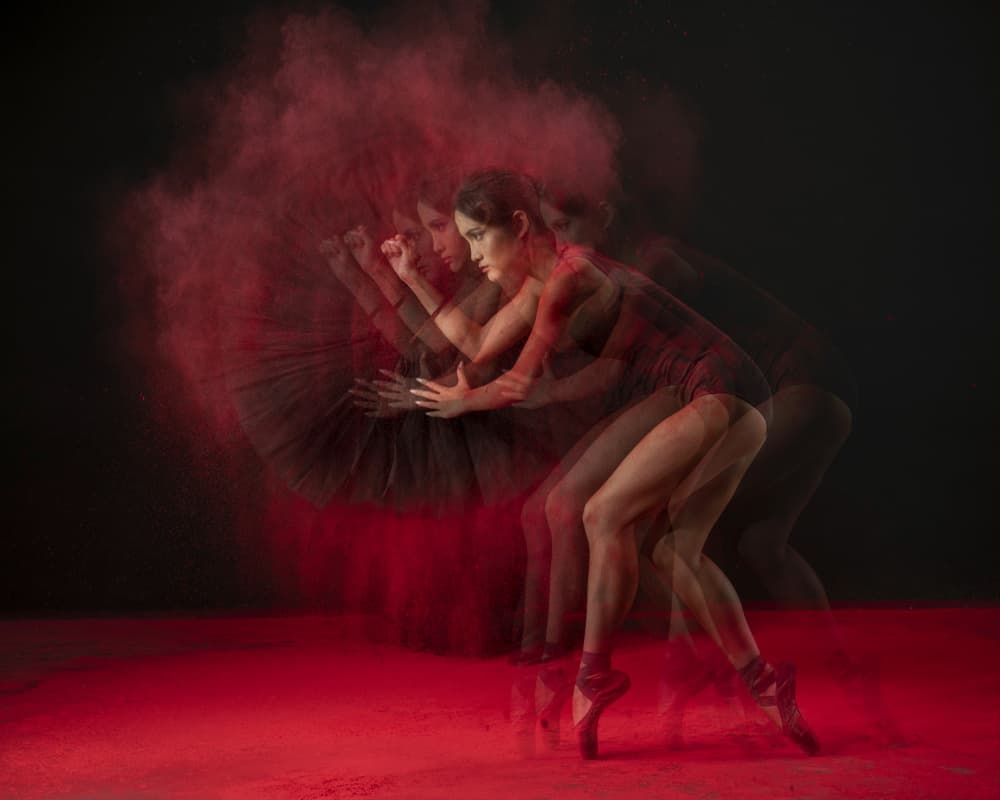 Red Dust Dance by Ajar Setiadi — canvas wall art