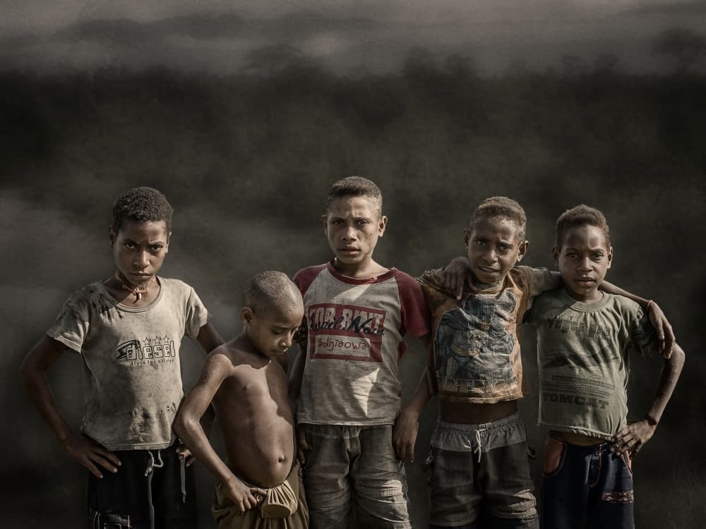 Determined Young Faces by Pavol Stranak — canvas wall art