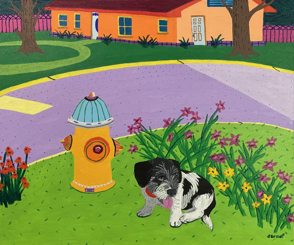 Rex by Sue Graef — canvas wall art