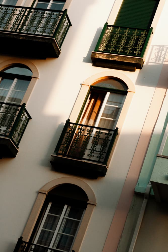 Warm Balcony Details by Aimee Giles — canvas wall art
