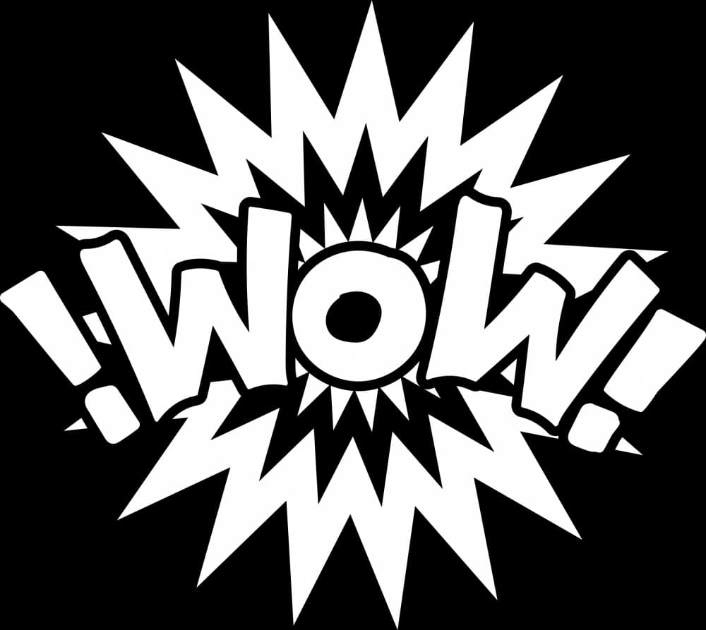 Pop Art Wow Expression by Marika Barsrsind β canvas wall art
