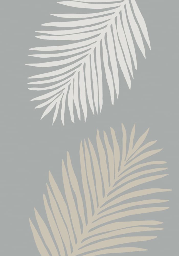 Serene Palm Leaves by Pictufy Studio — canvas wall art