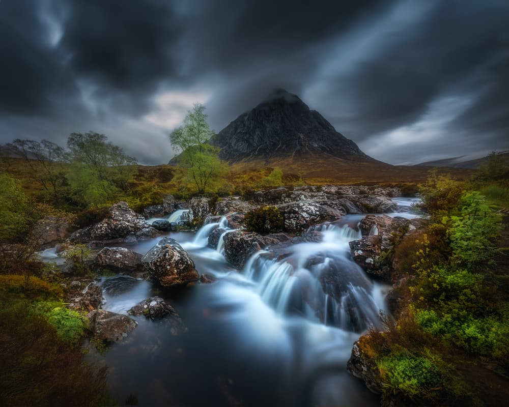 Glencoe Mountain Stream by Tomasz Rojek — canvas wall art