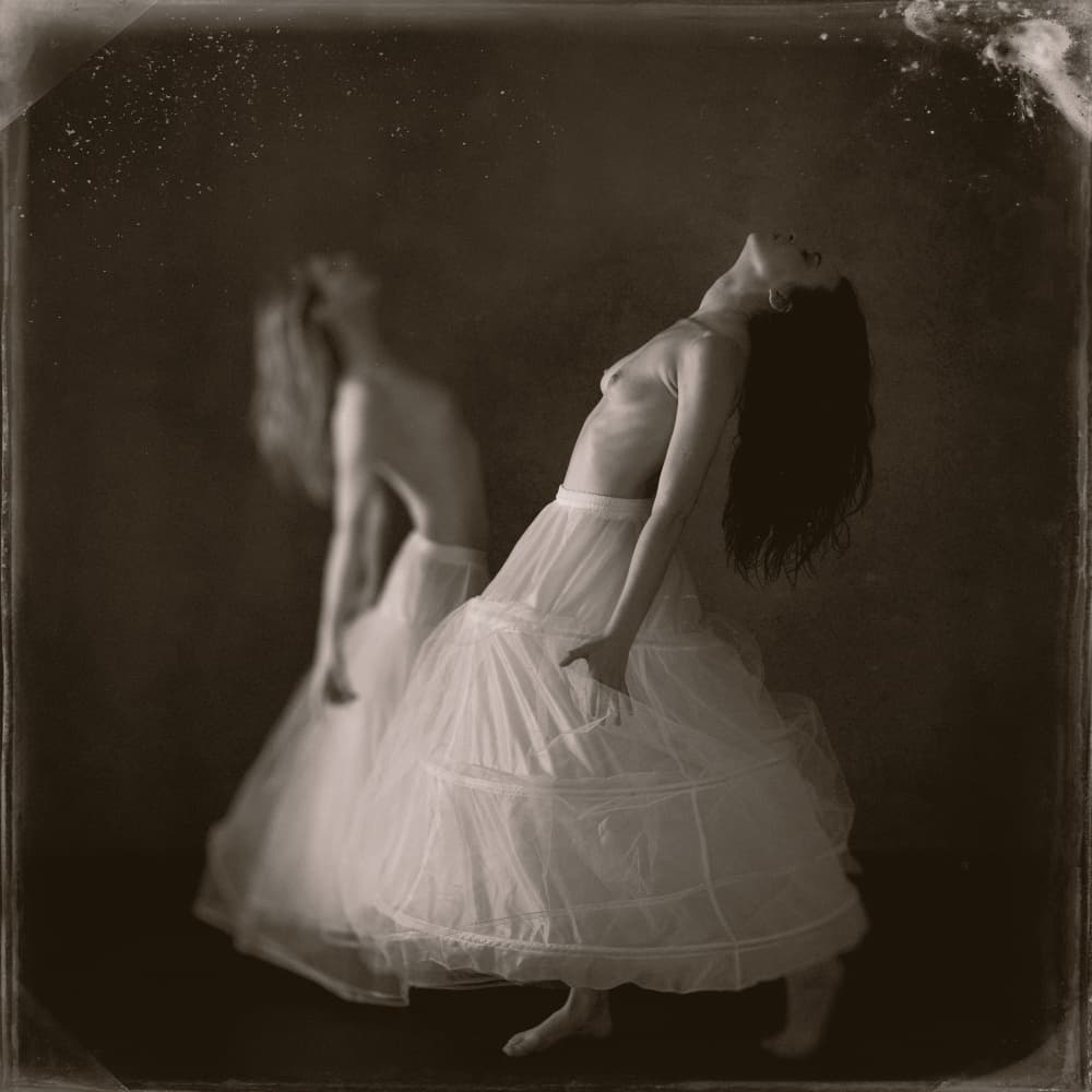 Ethereal Feminine Dance by Mel Brackstone — canvas wall art