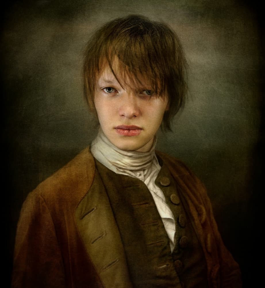 Brooding Young Gentleman by Svetlana Melik-Nubarova — canvas wall art