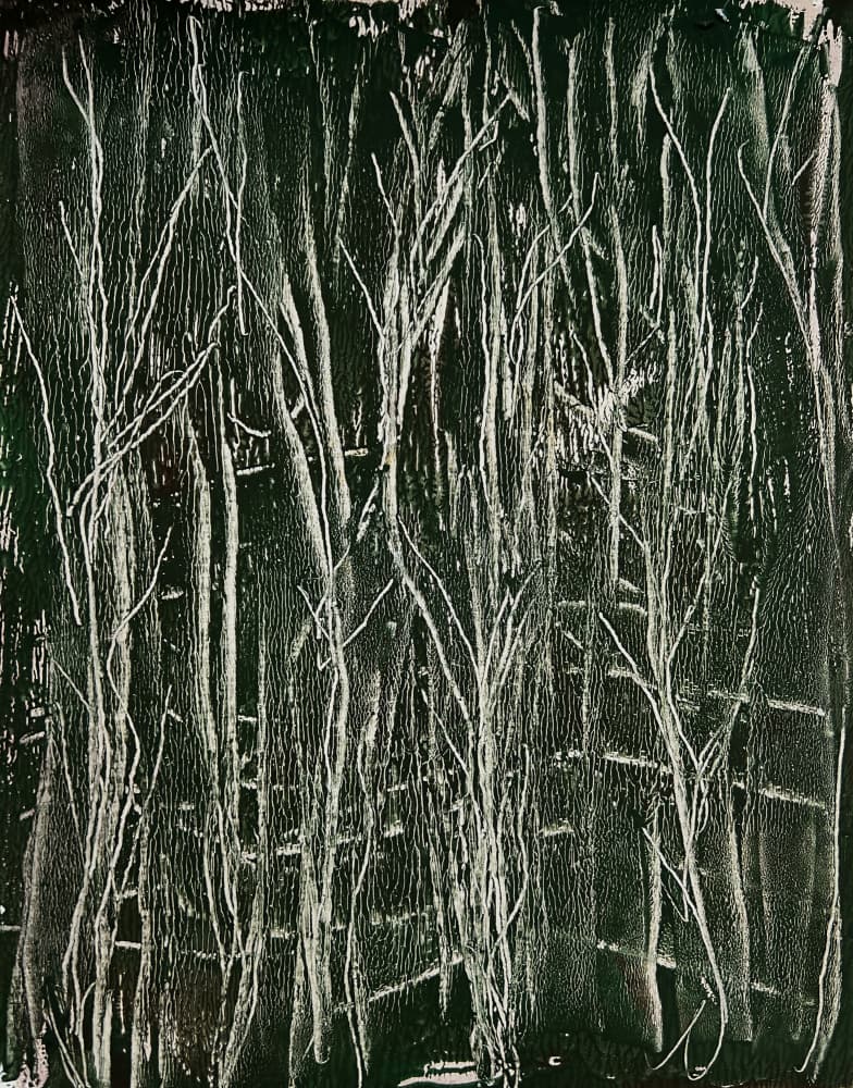 Green Grass by Christina Misuro — canvas wall art