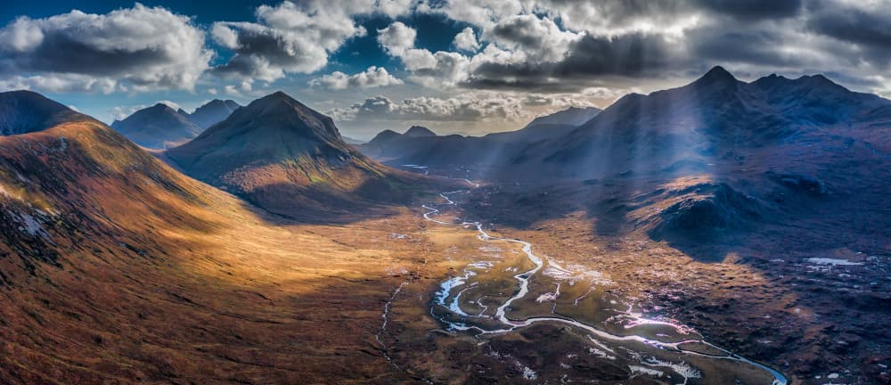 The rugged Scotland by Luigi Ruoppolo — canvas wall art