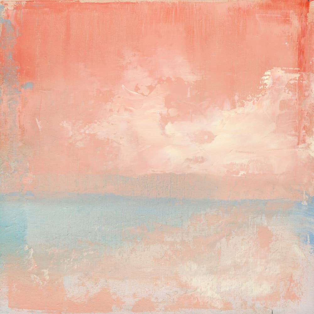 Dreamy Ocean Sunset by Jared Hankins — canvas wall art