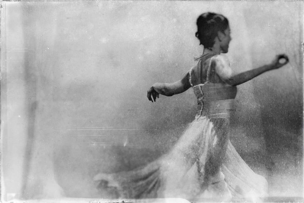 Vintage Dancer's Grace by Charlaine Gerber — canvas wall art