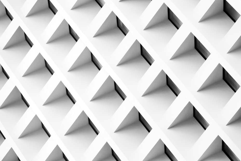 Modern Geometric Forms by Hans-Wolfgang Hawerkamp — canvas wall art