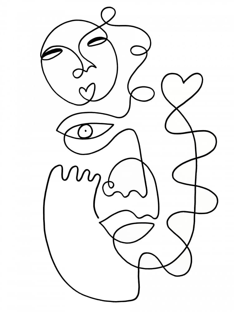 Love Galore by Shatha Al Dafai — canvas wall art