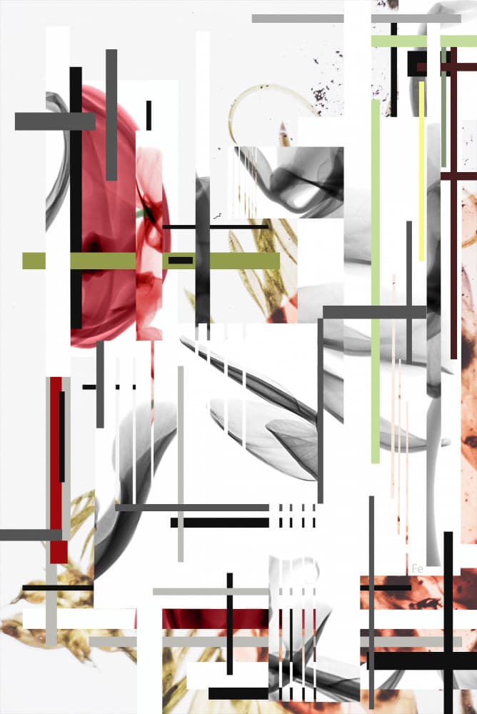 Linear Organic Abstraction by Pelin Atilla — canvas wall art