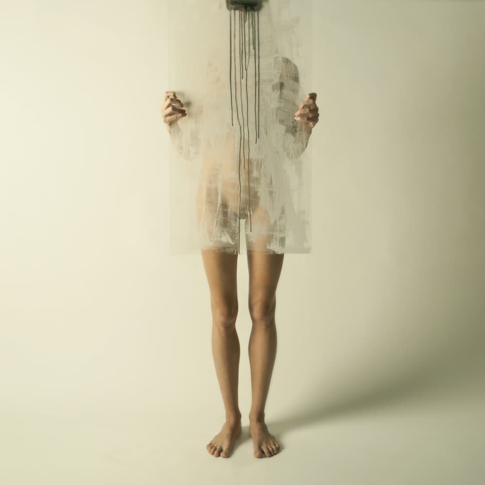 Obscured Figure Drips by Yaroslav Vasiliev-Apostol — canvas wall art