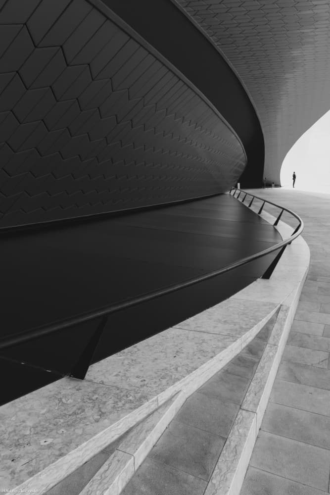 Sleek Architectural Flow by Olavo Azevedo — canvas wall art