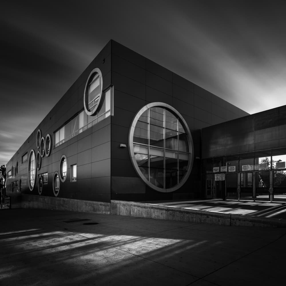 Geometric Building Shadows by Yoshihiko Wada — canvas wall art